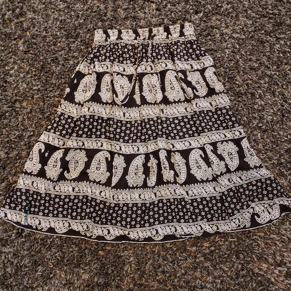 Paisley skirt